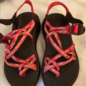 Coral Chaco Sandals